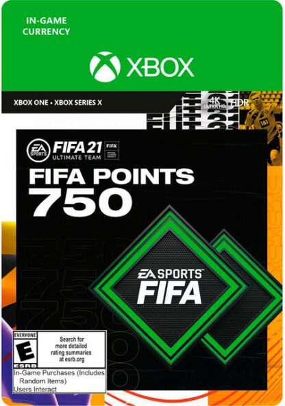 FIFA 21 Ultimate Team: 750 очков FIFA Points [Xbox, Цифровая версия] (Цифровая версия)