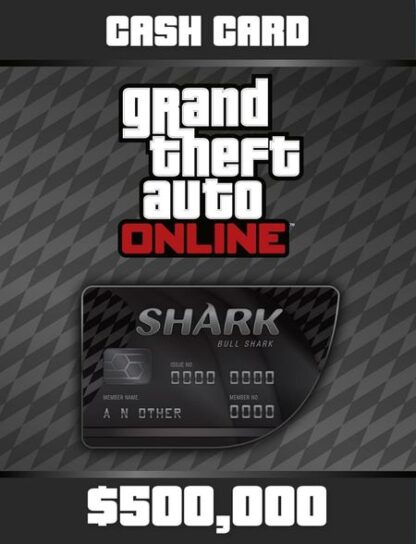 Grand Theft Auto Online: Bull Shark Cash Card (500,000$) (Rockstar Games Launcher) [PC, Цифровая версия] (Цифровая версия)