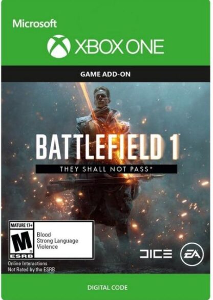 Battlefield 1: They Shall Not Pass. Дополнение [Xbox One, Цифровая версия] (Цифровая версия)