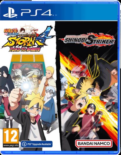 Naruto Shippuden: Ultimate Ninja Storm 4 – Road to Boruto + Naruto to Boruto: Shinobi Striker Compilation [PS4]