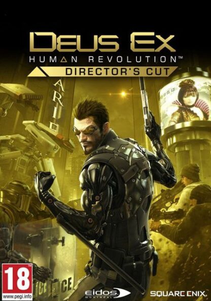 Deus Ex: Human Revolution. Director`s Cut [PC, Цифровая версия] (Цифровая версия)